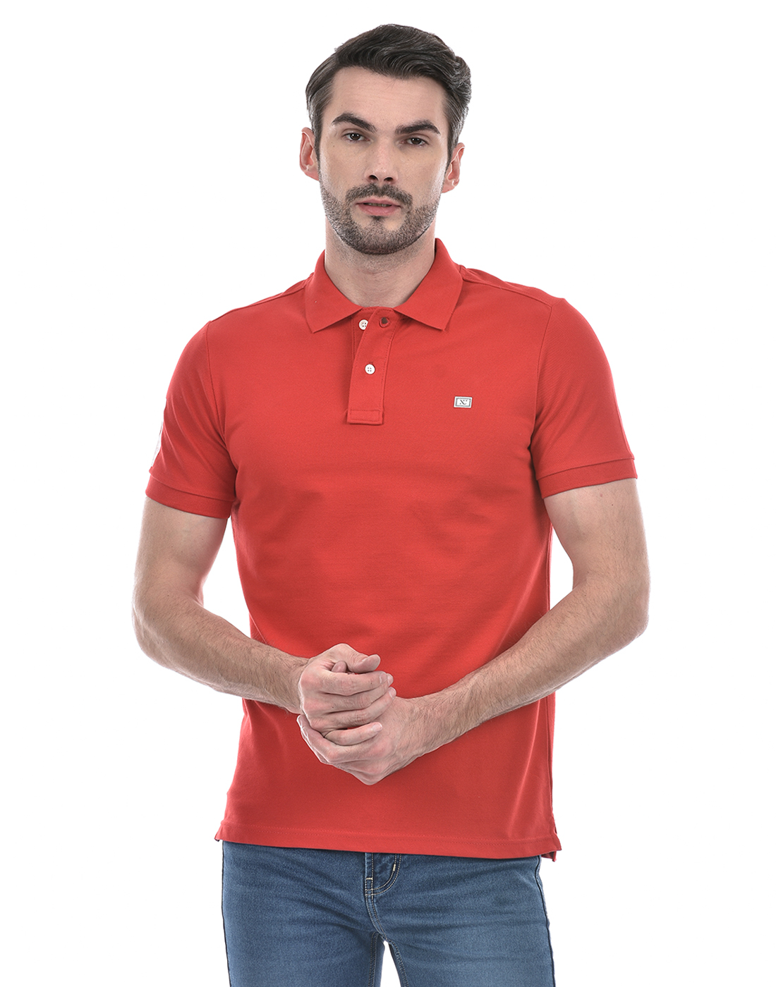 Numero Uno Men Typography Red T-Shirt
